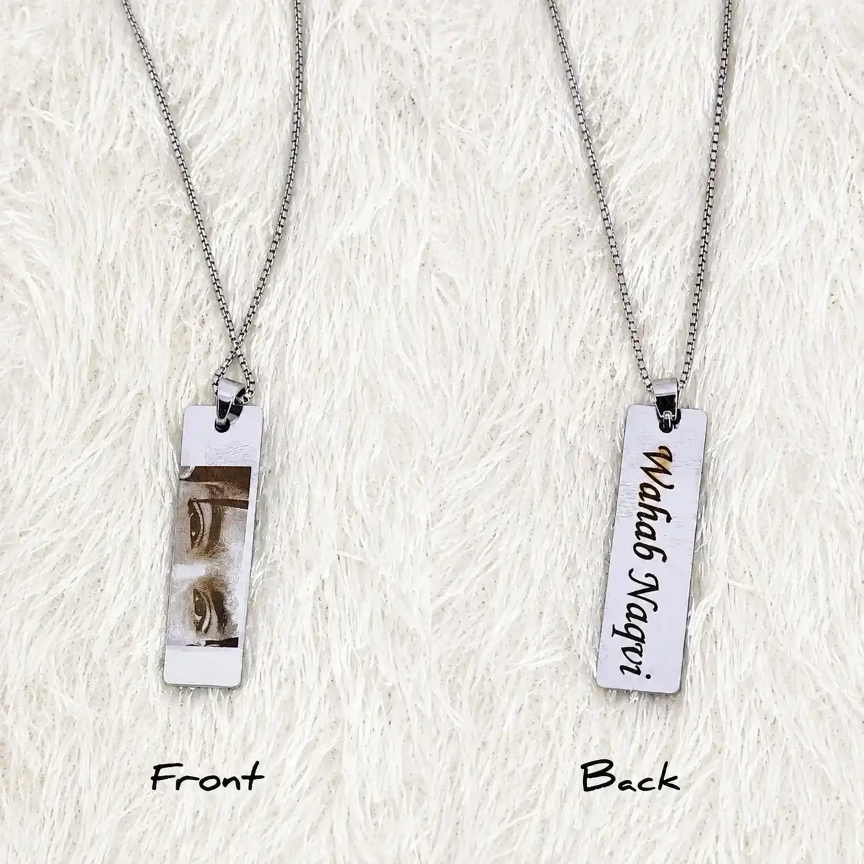  Custom Eye Necklace With Name 
